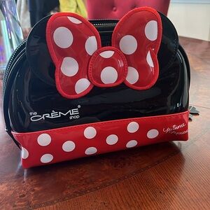 The Crème Shop Minnie Mouse Makeup Bag‎ NWT